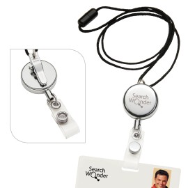 Product: Dual Function Metal Retractable Badge Holder
