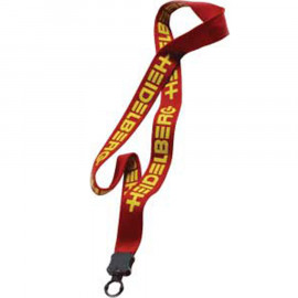 Product: 1" Knitted Cotton Lanyard w/O-ring Attachment