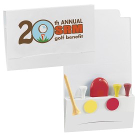 Product: Custom 4-2-1 Golf Packet- Value Pak-2-1/8" Tees