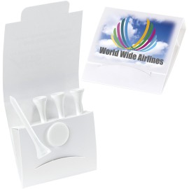 Product: 4 -1 Golf Tee Packet - Value Pak – 2-1/8 tees
