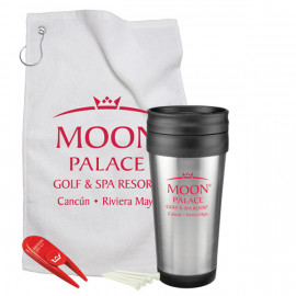 Product: Golf Gift Set with Steel Budget Mug