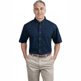 Product: Port & Company® - Short Sleeve Value Denim Shirt