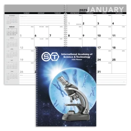 Product: Standard Year Desk Planner with Custom Cover