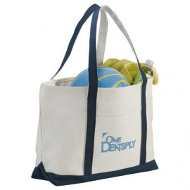 Product: Baltic 18oz Cotton Canvas Zippered Boat Tote