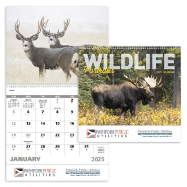 Product: Wildlife Portraits Calendar, Spiral