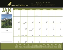 Product: Scenic Vinyl Desk Pad 2025