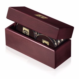 Product: Six Coasters with Solid Cherry Chest