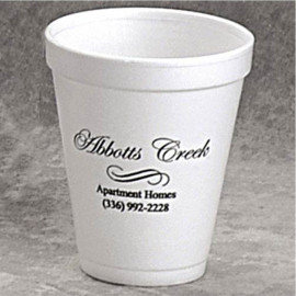 Product: Hot/Cold Styrofoam Cups 10 oz. Tall