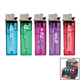 Product: Transparent Standard Flint Cigarette Lighter