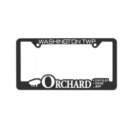 Product: Hi-Impact 3-D Traditional License Plate Frame with 4 Holes