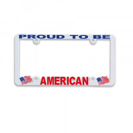 Product: Full View Hi-Impact 3D License Plate Frame with 4 Holes