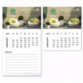 Product: BIC® Business Card Magnet with 12 Sheet Calendar