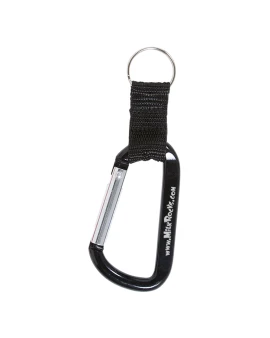 Product: Carabiner Keychain w/ Split Ring and Strap
