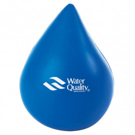 Product: Blue Water Drop Squeeze Toy Work Stress Reliever