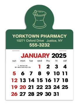Product: Pestle Stick Up Calendar