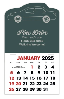 Product: Car Stick Up Calendar