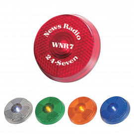 Product: ROUND BLINKING LIGHT WITH BACK CLIP