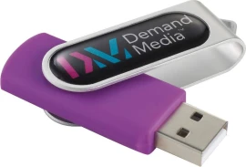 Product: Domeable Rotate Flash Drive 1GB
