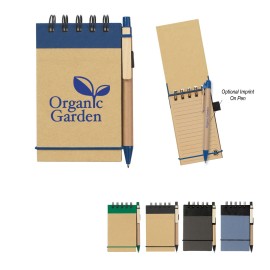 Product: ECO-INSPIRED SPIRAL JOTTER & PEN