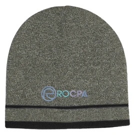 Product: KNIT BEANIE WITH DOUBLE STRIPE