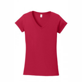 Product: Gildan Softstyle® Junior Fit V-Neck T-Shirt