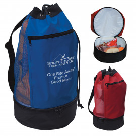 Product: BEACH BAG WITH COOLER COMPARTMENT  (Screen Printed)