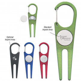 Product: ALUMINUM DIVOT TOOL WITH BALL MARKER
