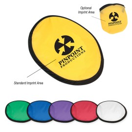 Product: 10.25" FLYING DISK WITH MATCHING POUCH
