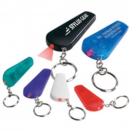 Product: Custom Printed Whistle Light Key Chain