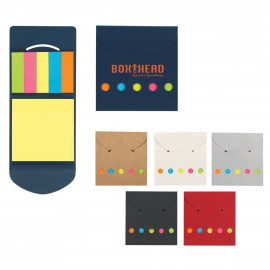 Product: STICKY NOTES AND FLAGS IN POCKET CASE