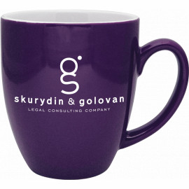 Product: 16 oz. Duo-Tone Bistro Collection Purple