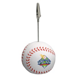 Product: Baseball Stress Reliever Memo Holder