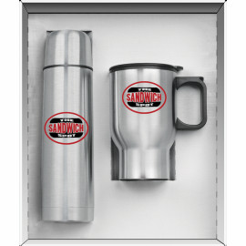 Product: Two Piece Stainless Steel City Super Saver Set