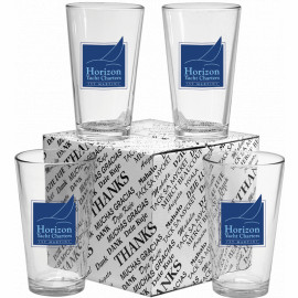 Product: 16 oz. Mixing Glass Thank You Set