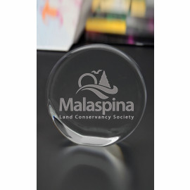 Product: Standing Disk Paperweight