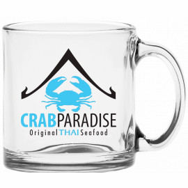 Product: 13 oz. Clear Glass Coffee Mug
