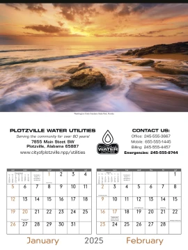 Product: Scenes of America Calendar