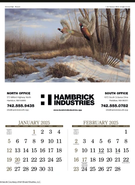 Product: Wildlife Art Calendar
