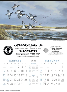 Product: North American Waterfowl Calendar