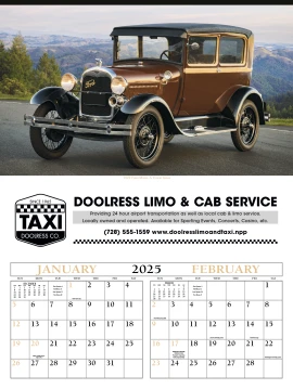 Product: Antique Cars Calendar