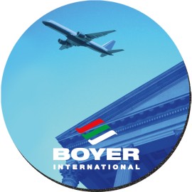 Product: Round Fabric Surface Mouse Pad (8"x1/8")