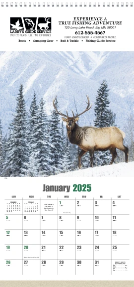 Product: Sportsman Calendar