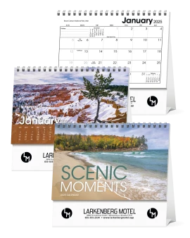 Product: Scenic Moments Large Desk Calendar