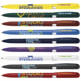 Product: BIC Pivo Twist Action Ballpoint Pen with Chrome Plated Ring