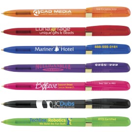 Product: BIC® Pivo® Clear Gold Pen