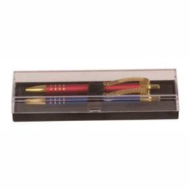 Product: Plastic Case for Two Pens (Blank)
