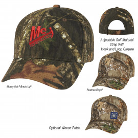 Product: REALTREE® AND MOSSY OAK® HUNTER'S RETREAT CAMOUFLAGE CAP