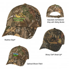 Product: REALTREE® AND MOSSY OAK® HUNTER'S HIDEAWAY CAMOUFLAGE CAP