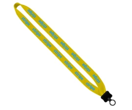 Product: 3/4" Knitted Cotton Lanyard with O-Ring