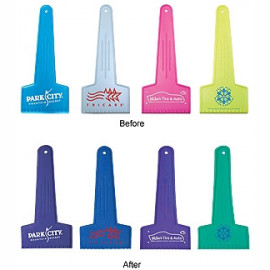 Product: Large Mood Ice Scraper (Spot Color)